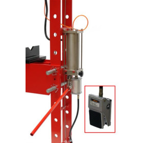 Presse hydraulique d'atelier avec manomètre, 50 tonnes